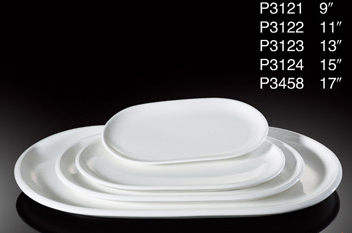 Oblong Plate 11