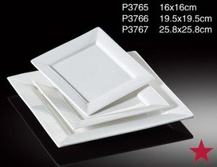 Square Plate 16X16cm